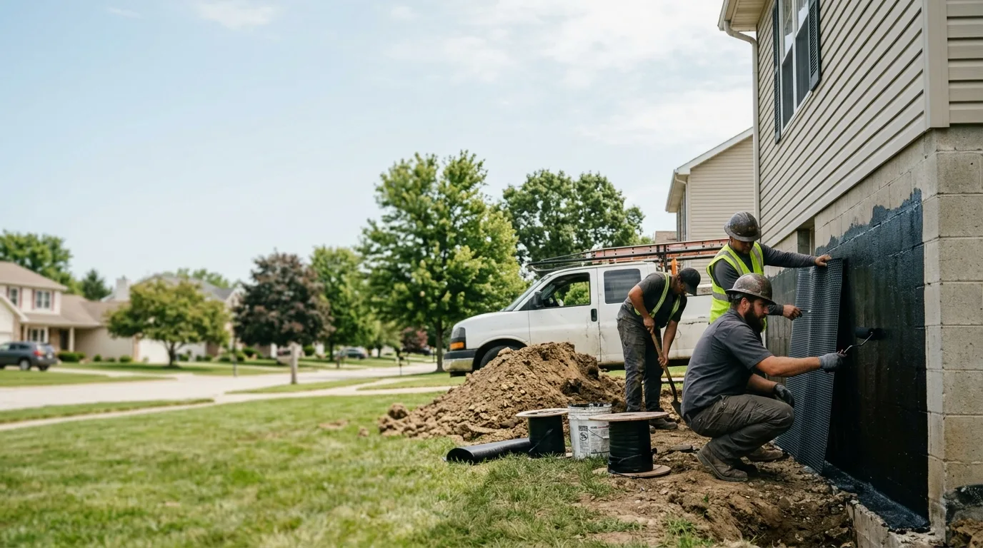 Basement Waterproofing in Somerdale, OH near me